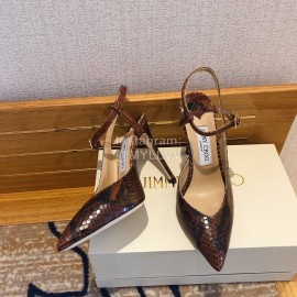 Jimmy Choo New Sheepskin High Heel Sandals For Women