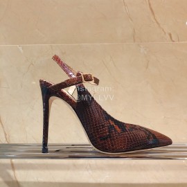 Jimmy Choo New Sheepskin High Heel Sandals For Women