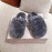 Jimmy Choo Autumn Winter Soft Fur Slippers For Women Gray