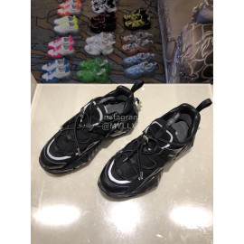 Jimmy Choo New Calf Thick Soles Sneakers For Women Black