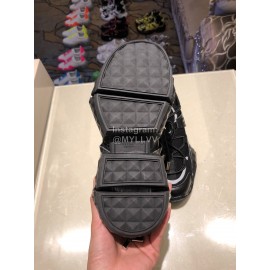 Jimmy Choo New Calf Thick Soles Sneakers For Women Black