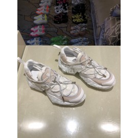 Jimmy Choo New Calf Thick Soles White Sneakers For Women 