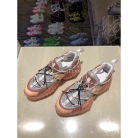 Jimmy Choo New Calf Thick Soles Sneakers For Women Pink