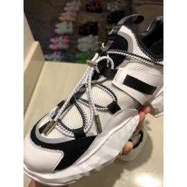 Jimmy Choo New Calf Thick Soles Sneakers For Women 