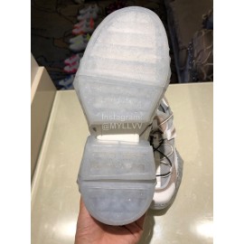 Jimmy Choo New Calf Thick Soles Sneakers For Women Gray