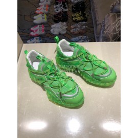 Jimmy Choo New Calf Thick Soles Sneakers For Women Green
