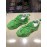 Jimmy Choo New Calf Thick Soles Sneakers For Women Green