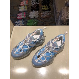 Jimmy Choo New Calf Thick Soles Sneakers For Women Blue