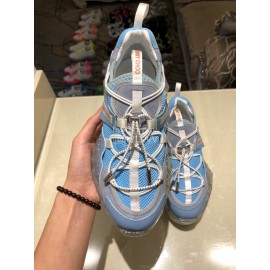 Jimmy Choo New Calf Thick Soles Sneakers For Women Blue