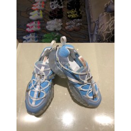 Jimmy Choo New Calf Thick Soles Sneakers For Women Blue