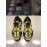 Jimmy Choo New Calf Thick Soles Sneakers For Women Yellow