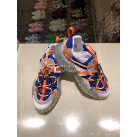 Jimmy Choo New Calf Thick Soles Sneakers For Women Orange