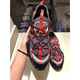 Jimmy Choo New Calf Thick Soles Sneakers Gray For Women 