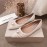 Jimmy Choo Elegant Pearl Flat Heel Shoes For Women 