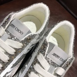 Jimmy Choo New Luminous Casual Sneakers For Women Gray