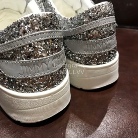 Jimmy Choo New Luminous Casual Sneakers For Women Gray