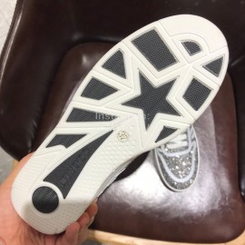 Jimmy Choo New Luminous Casual Sneakers For Women Gray