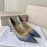 Jimmy Choo Fashion Blue Blingbling Pointed High Heels For Women 