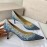 Jimmy Choo Fashion Blue Blingbling Pointed High Heels For Women 