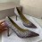 Jimmy Choo Fashion Blingbling Pointed High Heels For Women Purple