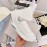 Jimmy Choo Fashion Cowhide Casual Sneakers For Women White