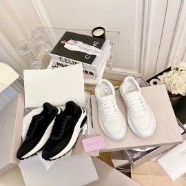 Jimmy Choo Fashion Cowhide Casual Sneakers For Women White