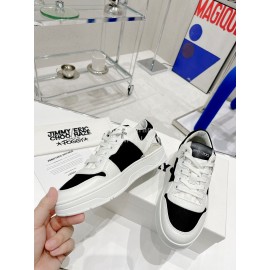 Jimmy Choo Co Branded Eric Haze Cowhide Canvas Sneakers Black