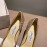 Jimmy Choo Fashion Pointed High Heels Gold For Women 