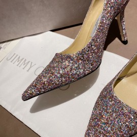 Jimmy Choo Fashion Pointed High Heels For Women Pink