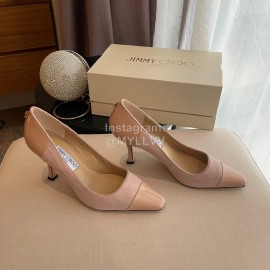 Jimmy Choo Billy Vintage Suede Patent Leather High Heels For Women 