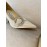 Jimmy Choo Sheepskin Diamond Buckle High Heels For Women 