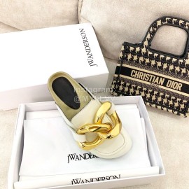 Jw Anderson Autumn Winter Calf Scandals For Women White