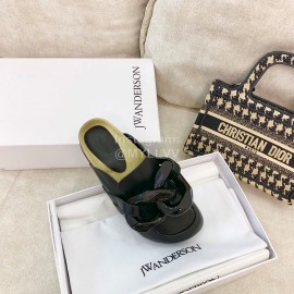 Jw Anderson Autumn Winter Black Calf Scandals For Women