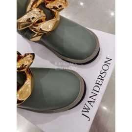 Jw Anderson Winter Warm Wool Boots For Women Gray