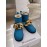 Jw Anderson Winter Warm Wool Boots For Women Blue