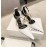 Jw Anderson Fashion Calf Diamond High Heel Scandals For Women White