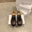 Jw Anderson Autumn Calf Square Head Retro Shoes For Women Black