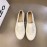 Kenzo Embroidered Canvas Loafers For Men Beige