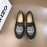 Kenzo Embroidered Canvas Loafers For Men Green