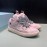 Lanvin Calf Leather Thick Soled Sneakers For Men And Women Pink