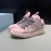 Lanvin Calf Leather Thick Soled Sneakers For Men And Women Pink