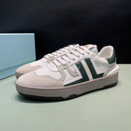 Lanvin Cowhide Suede Fabric Casual Board Shoes For Men And Women Black