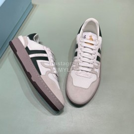 Lanvin Cowhide Suede Fabric Casual Board Shoes For Men And Women Black