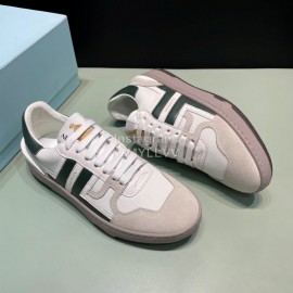 Lanvin Cowhide Suede Fabric Casual Board Shoes For Men And Women Black