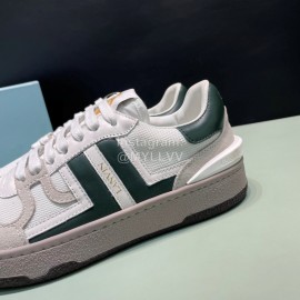 Lanvin Cowhide Suede Fabric Casual Board Shoes For Men And Women Black