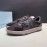 Lanvin Black Cowhide Suede Fabric Casual Board Shoes For Men And Women