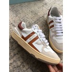 Lanvin Fashion Calf Mesh Casual Sneakers For Women Brown