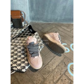 Lanvin Fashion Calf Thick Soles Casual Sneakers For Men And Women 