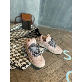 Lanvin Fashion Calf Thick Soles Casual Sneakers For Men And Women 