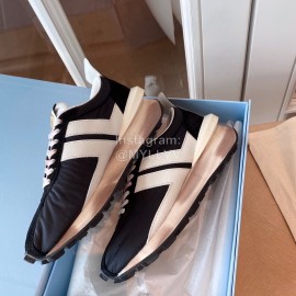 Lanvin Retro Nylon Cowhide Sneakers For Women